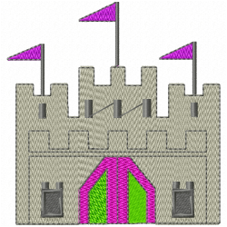 Buildings Embroidery Design 8 Buildings Embroidery Design 8